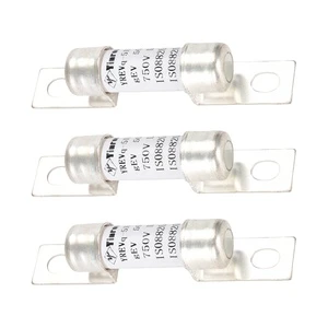 750V Dc Auto Fuse 70A 80A 90A 100A Fast Automotive Fuse Good Quality Bolt Down Ev Fuse Link