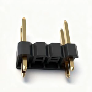 2 1.0 0.8 3.96 5.08 1.27 Male Header Dual Row Straight Empty Pass Through Pin Header Connector for Board to Board Mezzanine