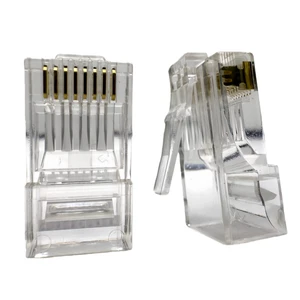 UTP Cat5e Ethernet RJ45 8P8C LAN Cable Network Plug with Copper Alloy Contacts for Ethernet Connectors