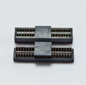 Factory-manufactured Dual-slot 0.5/0.8 Spacing Board-to-board Connector BTB Plug-in Double-row Surface Mount Gold-plated SMT