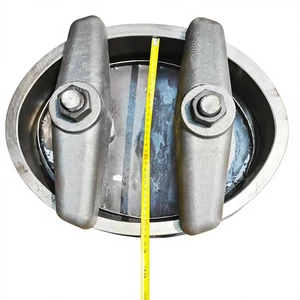 Standardized Dimension Stainless Steel Automatic Manhole High Safety Quick Opening Patented Design for Easy Replacement Boiler