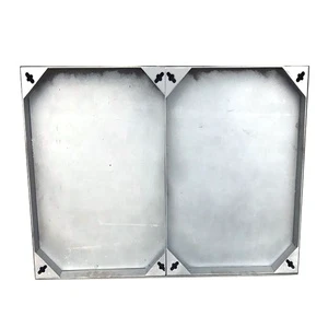 Hot Dip Galvanized Stainless Steel Recessed Manhole Cover for Sale