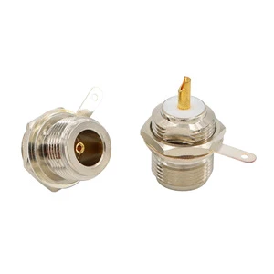Coaxial Connector N Female Bulkhead