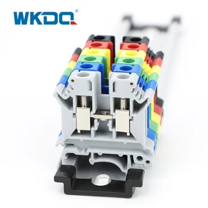 JUK 6N High Temperature Din Rail Mounted Terminal Blocks
