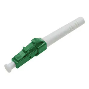 FTTH Supplier Fiber Optical Connector Green LC APC Single Mode Simplex 3.0mm Fiber Optic Connector