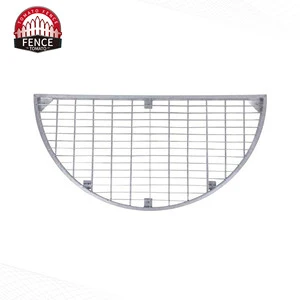 Special Shapes Galvanized Steel Grating For Manhole Cover Metal Building Material Product