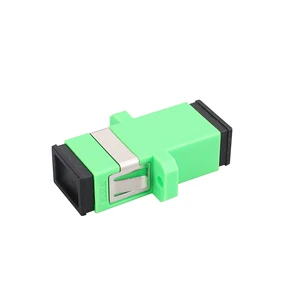 SC/APC Simplex Fiber Optic Coupler Flange Fiber Optic Adapter
