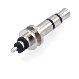 3.5mm Stereo Dual-disk Copper Contact Stabilized Durable Over 5000 Cycles Not Easy to Fall Audio Plug Headphone Plug Connectors
