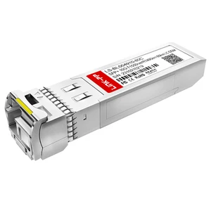 SFP+ SFP 10G Module Fiber Optic Transceiver BiDi 80km Simplex LC SMF 1550nm-TX/1490nm-RX Commercial Grade For Data Center Switch