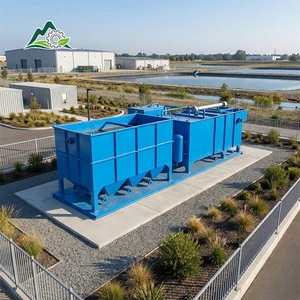 Youshan Containerized Integrated Sewage Treatment Equipment MBR System 250L-10000L Capacity 500L/Hour For Construction Site