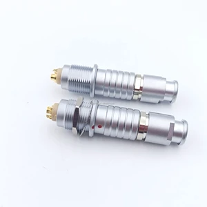 Compatible with Original Aviation Plug and 4+1 Coaxial Video Connector. Plug Has Mounting Holes. Socket Has Pins. FGG EGG