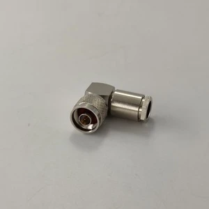 IP67 Waterproof N Male Right Angle Clamp Rf Coaxial Connector for RG214 Cable