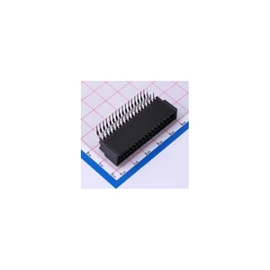 ER34BGFBK Card Edge Connector 2.54mm Pitch EDGE SLOT Right-Angle 34P -55 To 125 Degree Celsius Push-Pull P=2.54mm ER34BGF