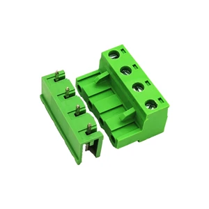 2EDG 7.62mm Pitch Plug in Terminal Block 2EDGV 2-12 Pin Male and Female Straight Pin PCB Wire Connector