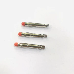 Customized Banana Plug 24K Gold-plated Banana Connector For Audio Jack Sheath Connector Brass Banana Plug