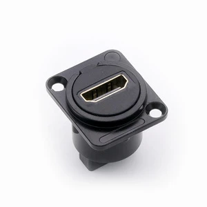 High Quality Wholesale Customised Connector Converter Audio Video Panel Mount Jack Connector
