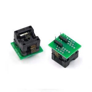 Narrow board SOP8 to DIP8 IC test socket spacing 1.27mm applicable to ALL-11/LT-48 series programmers
