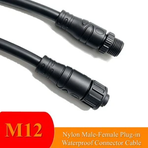 JOYL IP68 Waterproof High Current RF Power Copper Gold Plating Male To Female Plug Socket Connector For Outdoor Use