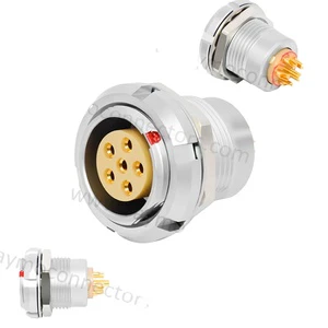 ECG EGG Circular Push Pull Connector for Audio Camera