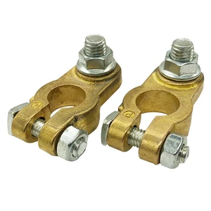 Wholesale Customized Brass Screw Terminals for Battery Secure Durable High Conductivity Brass Terminal Blocks