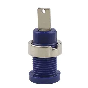 Panel Socket Connector 4mm Banana Socket ABS Plastic Shell Nickel-plated Resistance