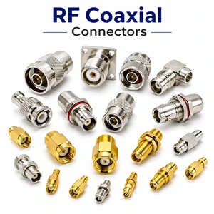 Factory Wholesale Gold Plated UHF PL259 J7 Straight Male 5 Parts Coax Connector 12V IP68 Fit LMR400 50-7 SL16 RF Antenna Feeder