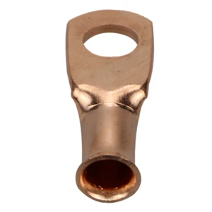 Hot sales With Hole Auto Electrical Connecting Copper Terminal Cable Lug Stainless Steel Electric Lug Copper tube terminals