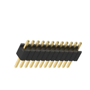 Denentech 1.27mm Single Row 2P 6P 10P 15P 20P 40P Straight DIP Pin Header Connector for Applications in Consumer Electronics