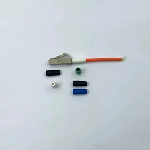 Gtech Custom TPE Fire-Retardant Material 12mm Length 2.0mm 3.0mm LC APC Single Mode Fiber Optic Connector Boot RoHS Certified