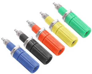 GIET M3X45 Terminal Block 4mm Banana Plug, Wiring Terminal for Audio Panel, Instrument and Meter Terminal Block, Power Amplifier