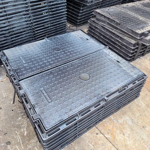 Reliable Rust Resistant Underground Drain Circular Resin Manhole Cover for Building Application