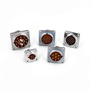 Aviation Circular Connector 4/7/8/10/19/20/22/24/32 Pin 2PM Series Russian Standard Connectors