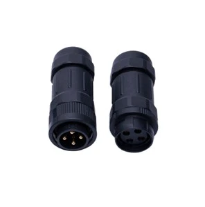 High Performance 40A IP67 Circular Connector Push-Pull Easy Locking System
