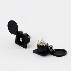 2mm Banana Jack Panel Mount Connector with Dust Cover