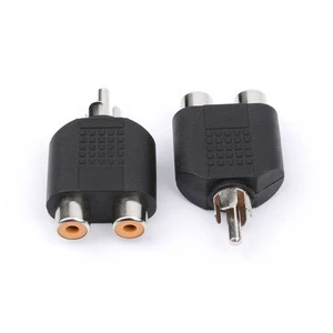 Male to Female Audio-video Adapter AV Connection Plug