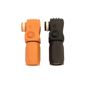 Single Pin Storage Power Connector Plug Amphenol SurLok Plus 120A 25MM2 Brass Contact IP67 ABS/Nylon P/N SLPPA25BSB/SLPPA25BSO