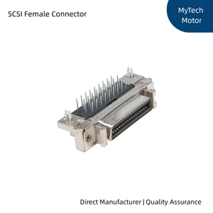 3M MDR 102 36 Pin Connector 1.27mm Pitch 0236-52A2PL 36Pin PCB Mount SCSI Female MDR Connector 36 Way Hole D-Sub Socket