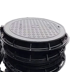 EN124 Class B125 C250 D400 F900 ISO 9001 Certified Customizable Sizes Durable Ductile Iron Sewer Manhole Cover