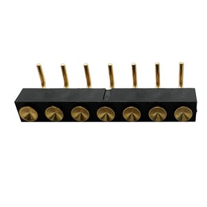 Factory Price 2.54mm Pitch Brass 3604 Pogo Pin Connector Female PCB Board Electronics Pin Header