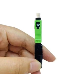 Wholesale Fast SC APC Fiber Optic Adaptor Connector Quick SC/UPC Single/Multi Mode Fast Connector FTTH 5db Tx Power GPRS Network