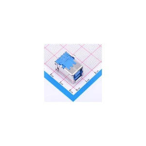 USB-306BWD-ARW Type-B Standard USB 3.0 Female Right Angle 9P Contacts 1 Port Current Rating 1.8A USB Connector USB306BWDARW