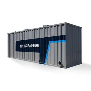 Integrated Domestic Sewage Treatment Equipment MBBR MBR Compact STP Plant For Rural Residential Hotel School