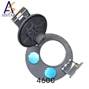 Aluminum Alloy Round Manhole Cover 460mm/ 560mm / 580mm with Flange