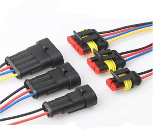 1.5 series male and female joint connector connector harness plug automotive waterproof connector with wire