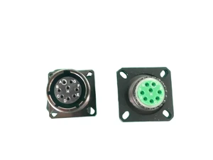 D38999 Series Aluminum Alloy Stainless Steel Circular Connector Accessories 5000M Insulation Resistance J599/26FC35PN