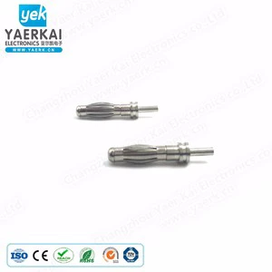 4mm Male Banana Plug Electronic Connectors