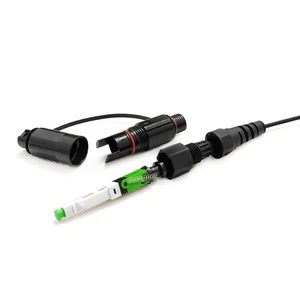 IP67 Waterproof SC/APC Fast Connector Kit Field Installable Fiber Optic Connector Compatible With OptiTap Closure