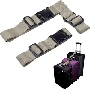 Adjustable Luggage Connector Straps,Add A Bag Strap,T-tybe Belt,Luggage Bind Accessories for Connect Mulit Luggage Together