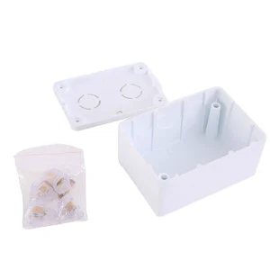 Wholesale AU Standard Plastic Cable With Screw Connectors Large Square Electrical Junction Box