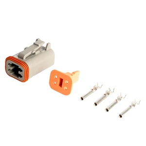 Deutsch DT04-2P/3P/4P/6P/8P/12P-E004 DT06-2S/3S/4S/6S/8S/12S-E004 Male Female Auto Wiring Connector With Terminal Seal DT Series